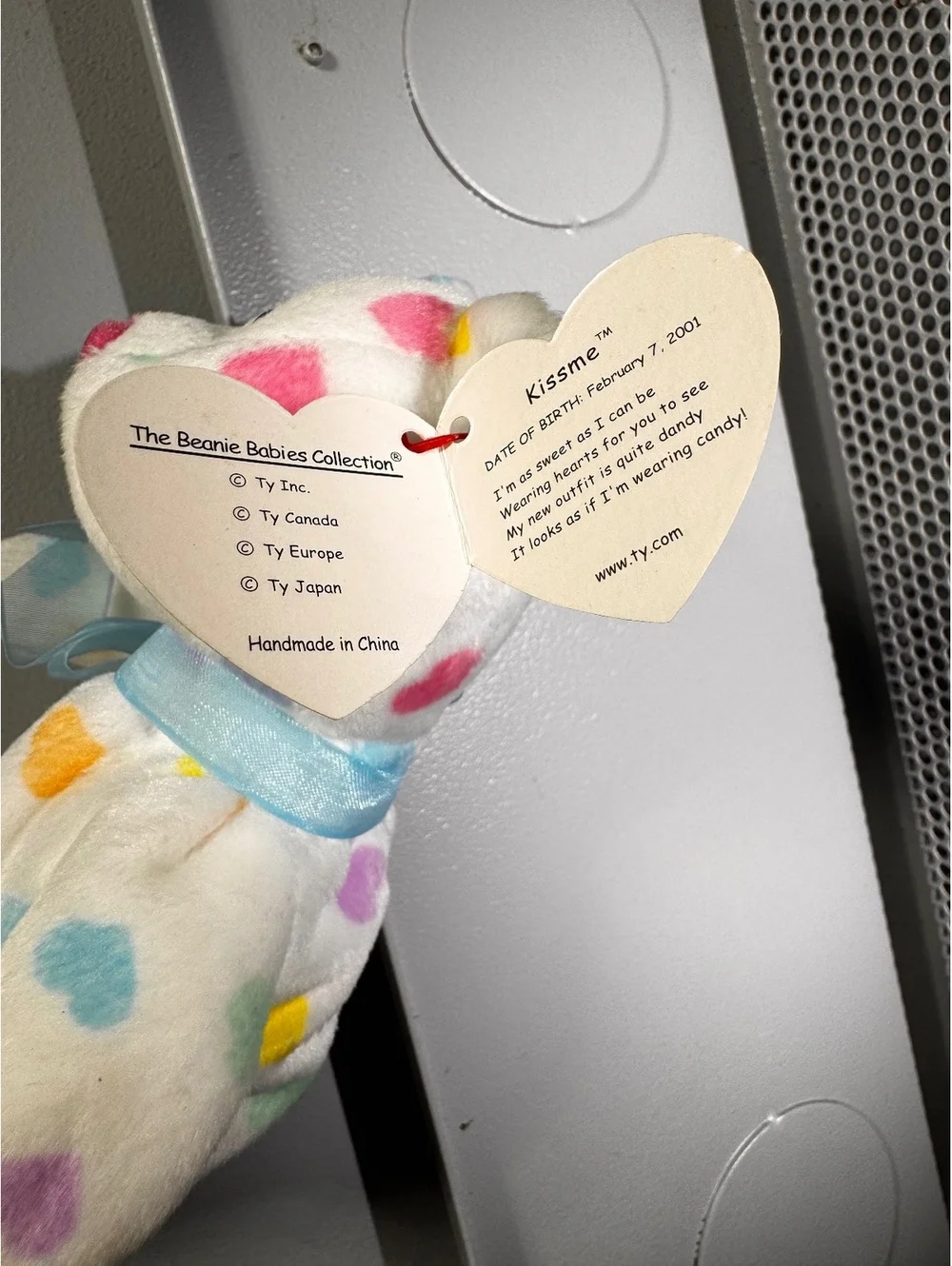TY Beanie Baby Kiss Me